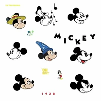RoomMates Mickey Mouse Classic 90th Anniversary Peel & Stick Wall Decals
