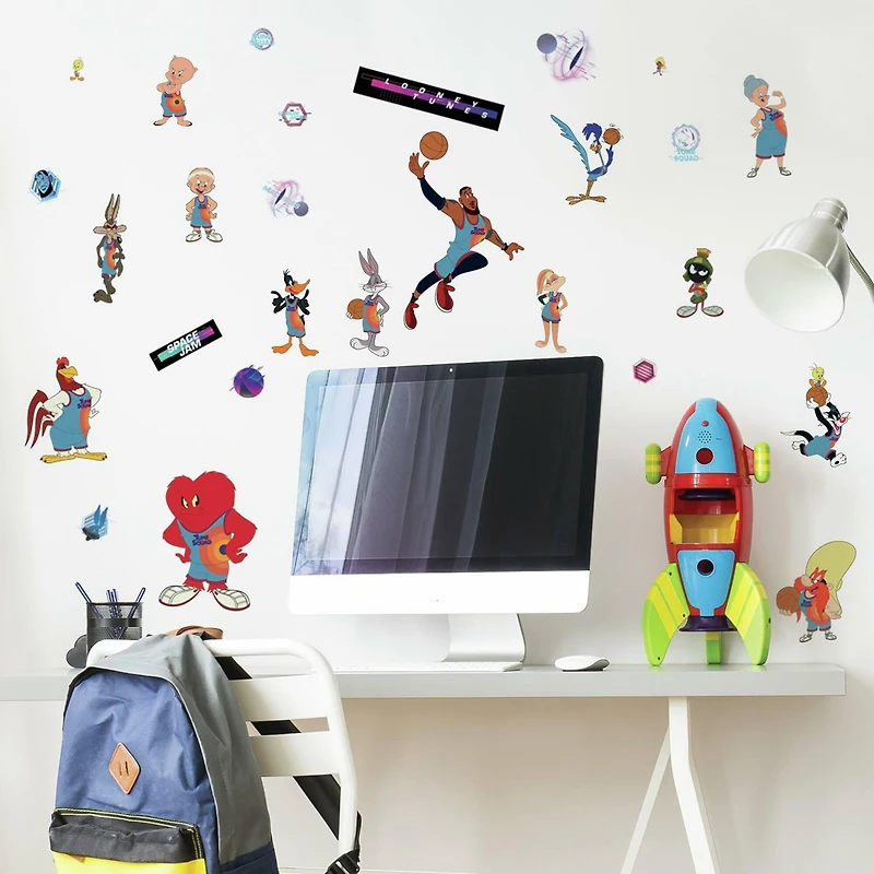 RoomMates Space Jam Peel & Stick Wall Decals