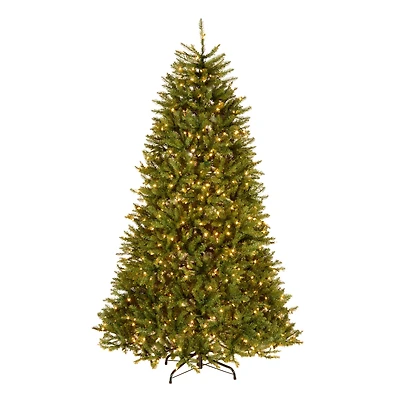 7.5 ft. Pre-Lit Dunhill® Fir Artificial Christmas Tree, Clear Lights