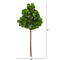 6.5ft. Artificial Fiddle Leaf Tree
