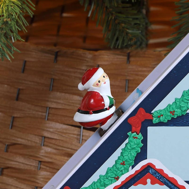 Mr. Christmas 47" Animated & Musical Santa's Ski Slope