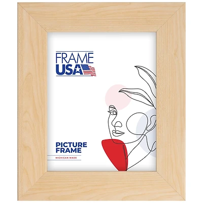 Frame USA Corporate Wide American Maple Single Image Picture Frame