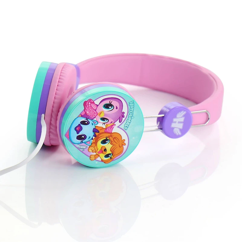 Hatchimals Pink High Quality Wired Headphones