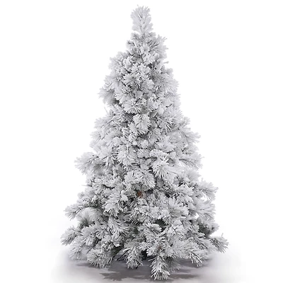 6.5ft. Unlit Flocked Alberta Artificial Christmas Tree
