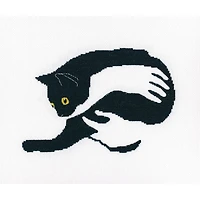 RTO Among Black Cats M669 Counted Cross Stitch Kit