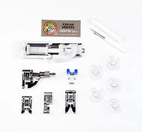 Janome 1522-BL 22-Stitch Mechanical Sewing Machine with Wide Sewing Bed