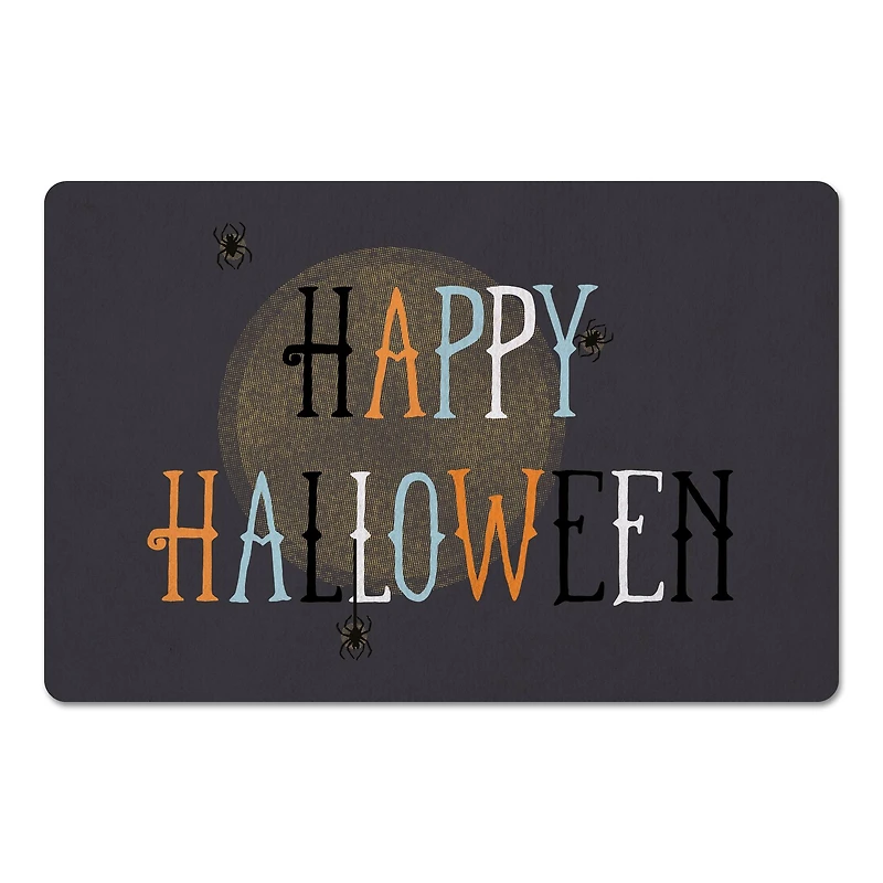 Halloween Spiders Floor Mat