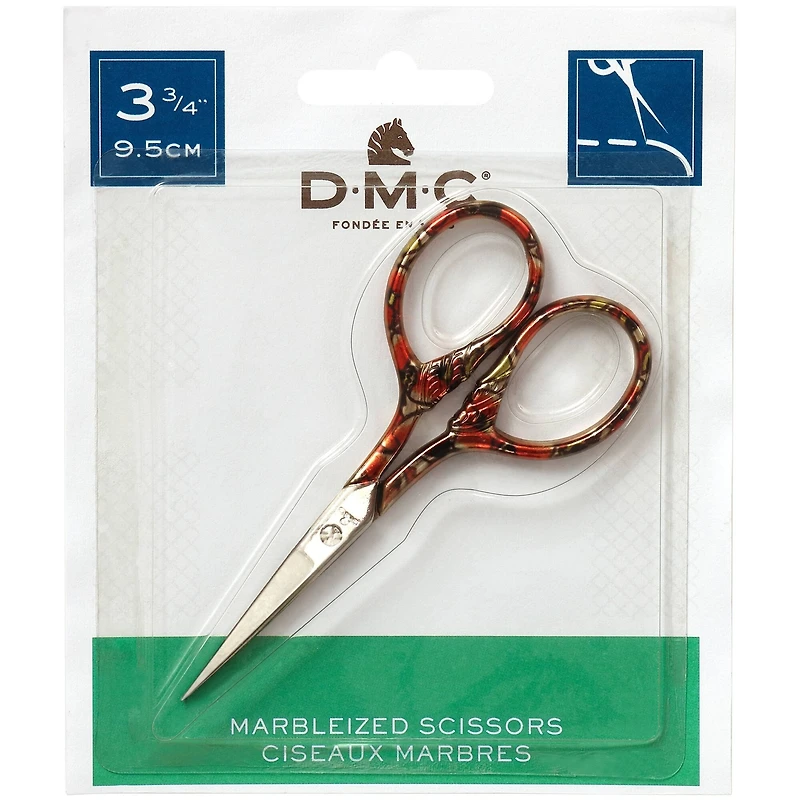 DMC® 3.75" Golden Copper Marbleized Embroidery Scissors