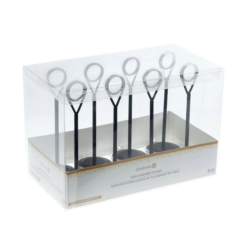 6" Table Number Stands