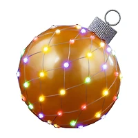 21" Gold Outdoor Lightshow Ornament