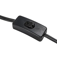 Hello Honey® 16" Natural Reclaimed Wood Table Lamp with Cotton Chambray Shade