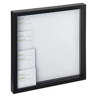 Black Adjustable-Depth Shadow Box by Studio Décor