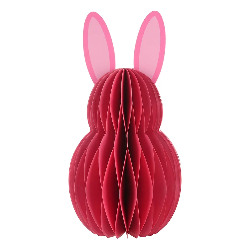 18" Honeycomb Bunny Decoration by Celebrate It™