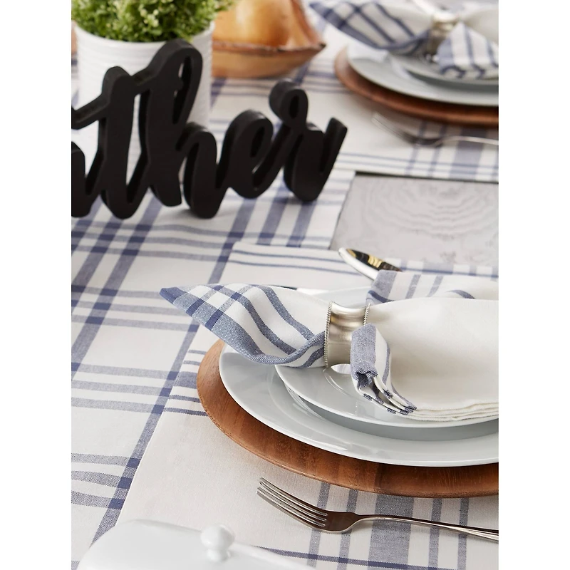 DII® French Blue Home Sweet Farmhouse Napkins, 6ct.