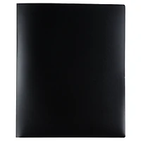 JAM Paper Heavy Duty Plastic 6-Pocket Folder