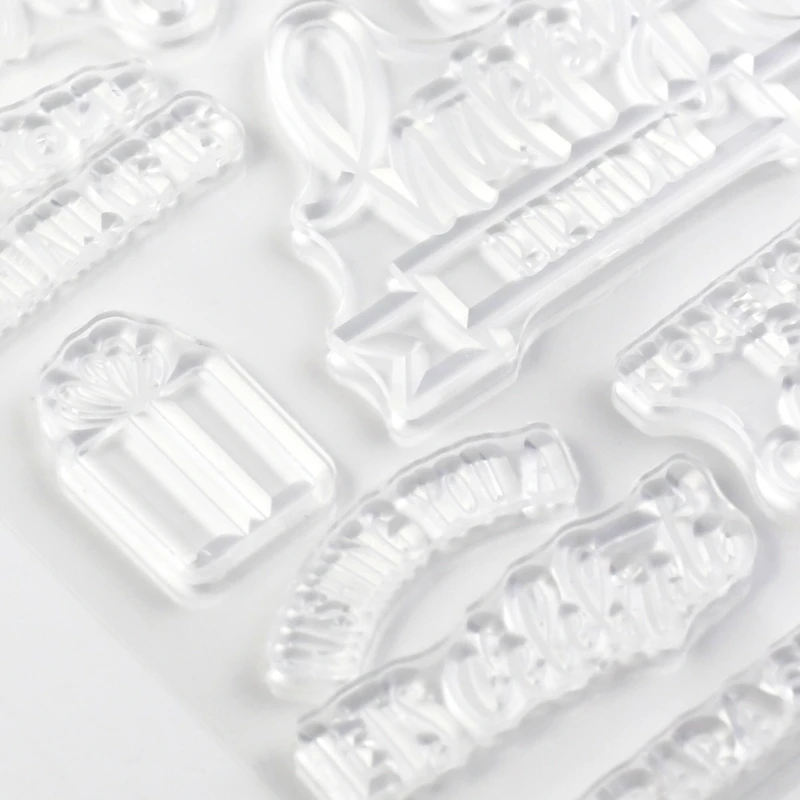 Happy Birthday Clear Stamps by Recollections™