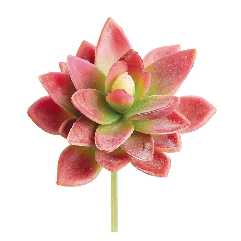 Soft Touch Red & Green Mini Agave Pick 
