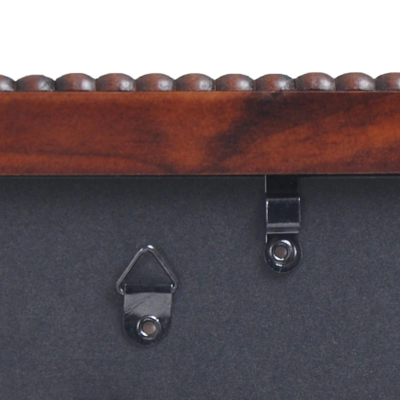 Expressions™ Brown Beaded Edge Frame by Studio Décor
