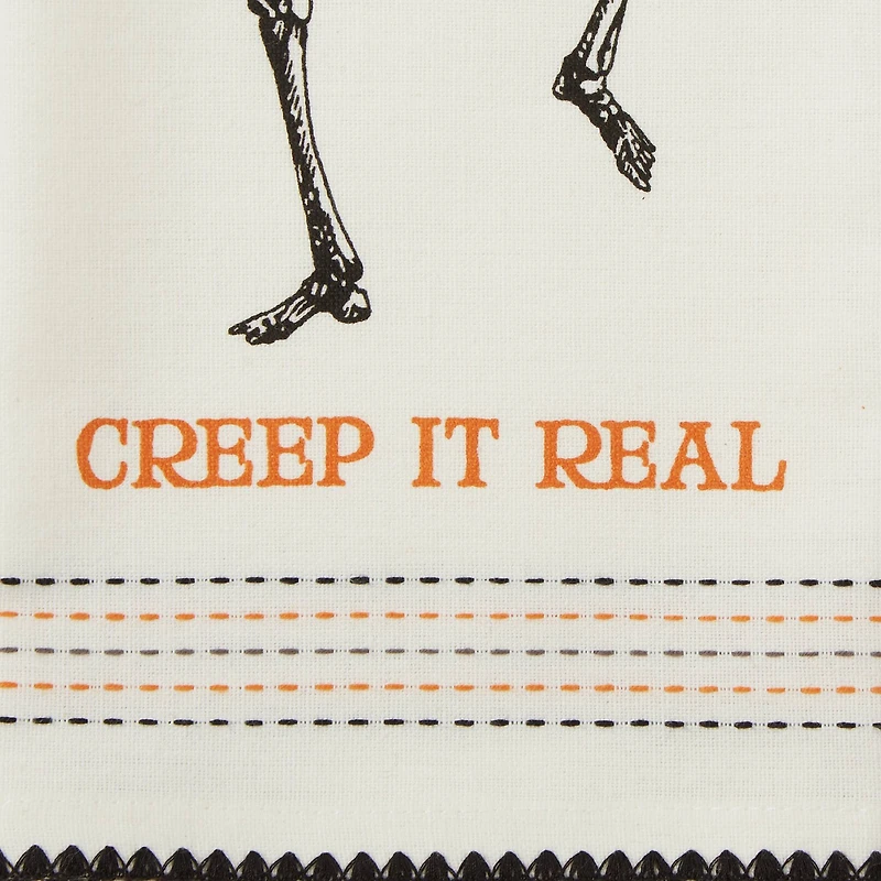 DII® Skeletons Printed Dishtowel Set