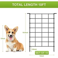 NEX™ Animal Barrier with Rectangle Metal Wire, 10ct.