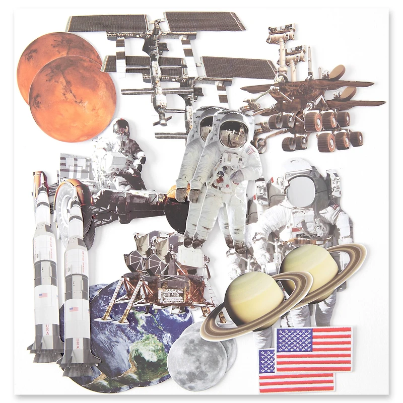 Astronaut Die Cut Stickers by Recollections™