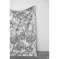 Hello Honey® Cotton Tufted Rug With Flower Pattern, 4ft. x 6ft.