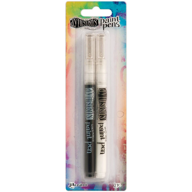 Dylusions Black & White Paint Pens