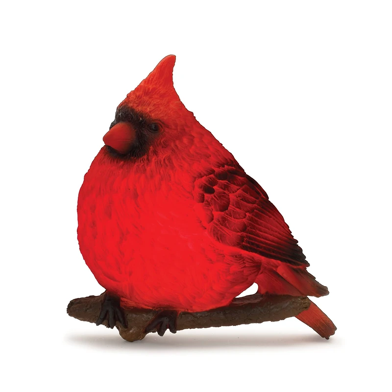 11" LED Cardinal Bird Wall Hanging Set