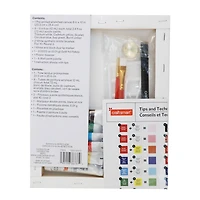 8" x 10" Floral Canvas Painting Kit by Craft Smart®