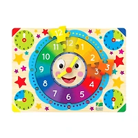 Lift & Learn Puzzle - Clock: 12 Pcs