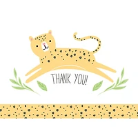 JAM Paper Cuddly Critters Blank Thank You Cards Set, 36ct.