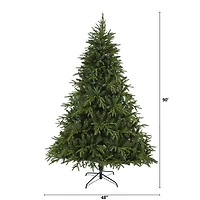 7.5ft. Pre-Lit Colorado Mountain Fir Artificial Christmas Tree, Clear LED Lights
