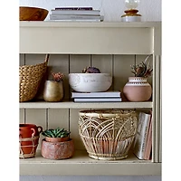 Hello Honey® Natural Handmade Decorative Rattan Basket Set