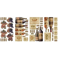 RoomMates Wine Tasting Peel & Stick Wall Decals