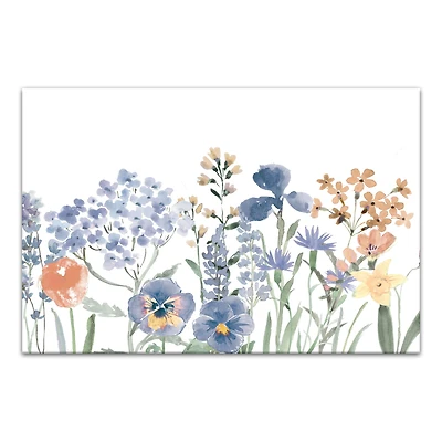 Array Of Blooms 24" x 16" Canvas Wall Art