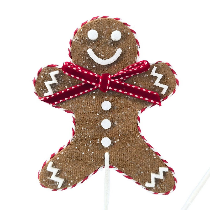 30" Brown Gingerbread Man Stem by Ashland®
