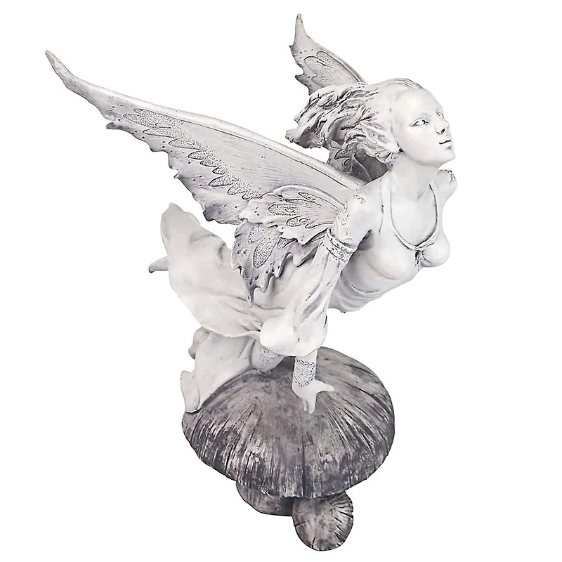 Design Toscano 11" Enchanted Flight of the Garden Fairy Statue