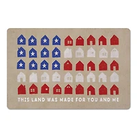 This Land for You and Me Floor Mat, 18" x 27"