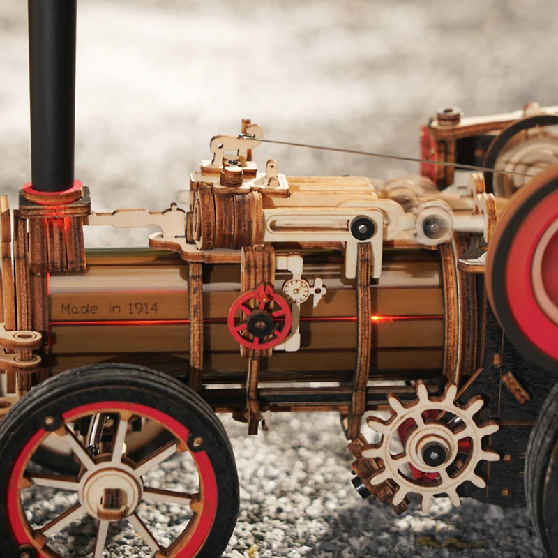 ROKR® Mechanical Models Steam Engine 3D Puzzle Kit