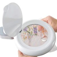 Ottlite Space-Saving LED Magnifier Desk Lamp