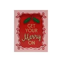 8" Get Your Merry On Tabletop Sign by Ashland®