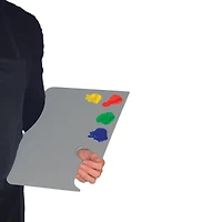 New Wave® Easy View® Gray Hand Held Acrylic Palette, 11" x 16"