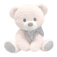 First and Main Ivory Tumbles Bear Plush Stuffed Animal