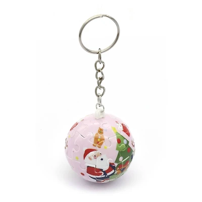 Santa 3D Puzzle Keychain by Creatology™