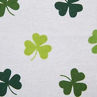 DII® Green & White Shamrock Lucky Day Dishtowels, 2ct.