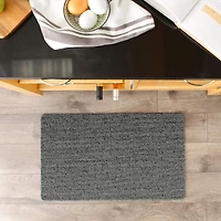 Heathered Black Tufted Loop Textilene Mat