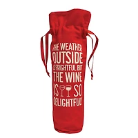 Personality Case™ Red Delightful Wine Bag