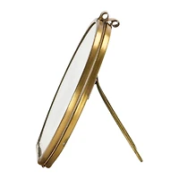 Hello Honey® Brass & Glass 3.5" x 3.5" Photo Frame