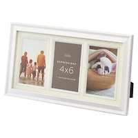Expressions™ 3 Opening 4" x 6" White Collage Frame by Studio Décor®