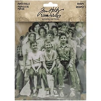 Idea-Ology Paper Dolls Die-Cuts 50/Pkg-Groups